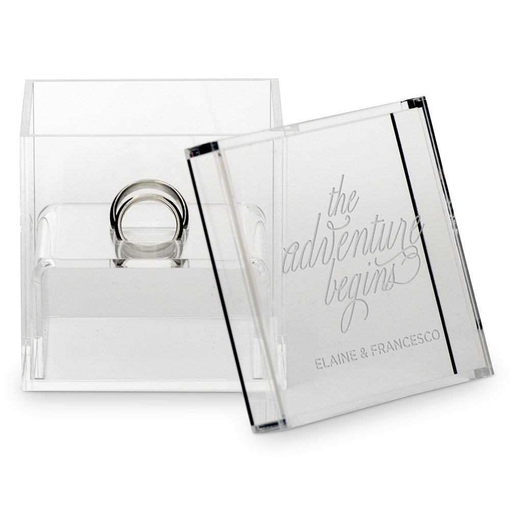 Personalized Rustic Wedding Ring Box, Keepsake Ring Pillow, Wooden Ring  Holder, Wedding Engagement Jewelry Box - AliExpress